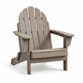 Adirondack Stuhl Kunststoff Braun 87 x 80 x 90 cm